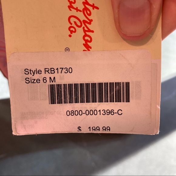 NWT Masterson sz 6 pink brown leather embroidered cowgirl boots - Picture 13 of 16